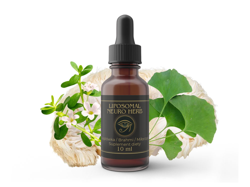 Neuro-Herb-10ml Liposomal Neuro Herb – suplement dla mózgu i układu nerwowego