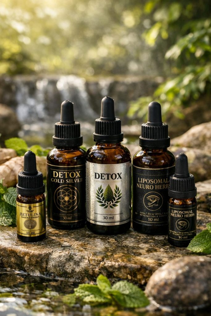 Liposomalne produkty wspierające oczyszczenie i odciążenie organizmu