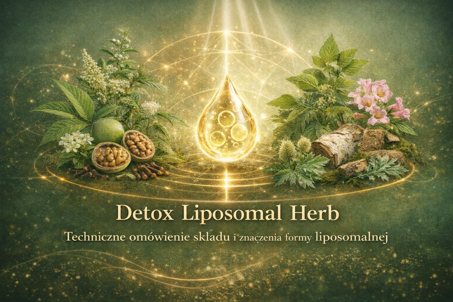 Detox Liposomal Herb – techniczne omówienie składu roślinnego i znaczenia formy liposomalnej