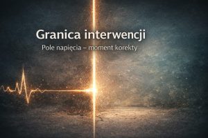 Granica interwencji w mechanice pola – moment, w którym odpuszczenie staje się formą korekty i zatrzymania akumulacji napięcia