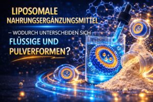 Liposomale Nahrungsergänzungsmittel – Unterschied zwischen flüssiger liposomaler Form und Pulverform