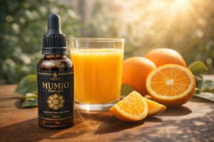 Mumio SheLight z świeżym sokiem pomarańczowym – jak stosować mumio naturalnie