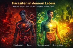 Parasiten im Körper können Energieverlust, Entzündungen und Darmprobleme verursachen – Unterstützung von Immunsystem und Regeneration