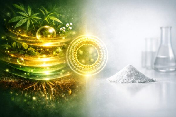 Full spectrum vs izolat – porównanie ekstraktu roślinnego i izolowanej substancji połączonych liposomem